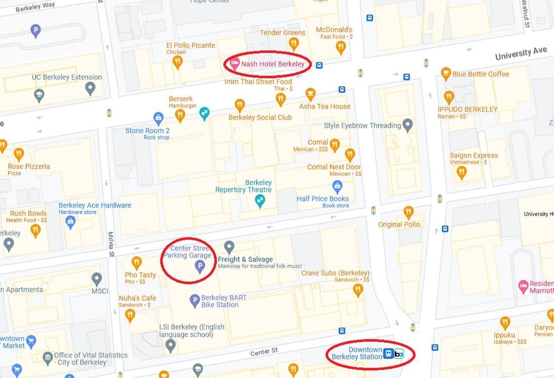 Nash Hotel Berkeley Ngoại thất bức ảnh